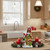 Lighted and Musical Snow Covered Christmas Cottage - 17" - LED Multicolor Lights - IMAGE 2