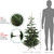 Real Touch™ Slim Nordmann Fir Layered Artificial Christmas Tree - 4.5' - Unlit - IMAGE 6