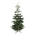 7.5ft Layered Nordmann Fir Artificial Christmas Tree - Unlit - IMAGE 1