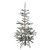 4.5' Pre-Lit Nordmann Fir Flocked Artificial Christmas Tree, Warm Clear LED Lights - IMAGE 2