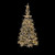 Real Touch™️ Pre-Lit Slim Flocked Nordmann Fir Artificial Christmas Tree - 6.5' - Warm Clear LED Lights - IMAGE 4