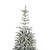 Real Touch™️ Pre-Lit Slim Flocked Nordmann Fir Artificial Christmas Tree - 6.5' - Warm Clear LED Lights - IMAGE 5