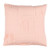 18" Blush Pink Decorative Square Woven Throw Pillow - Down Filler - IMAGE 1