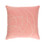 22" Pink and White Swirl Design Square Throw Pillow - IMAGE 1