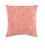 20" Pink and White Woven Square Throw Pillow - Polyester Filler - IMAGE 1