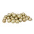 Matte Shatterproof Christmas Ball Ornaments 3.25" (80mm) - Champagne Gold - 32ct - IMAGE 1