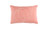 13" x 19” Pink and Beige Contemporary Rectangular Throw Pillow - Down Filler - IMAGE 1