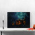 LED Lighted Spooky Halloween Jack-O-Lanterns Canvas Wall Art 23.5"  x 15.75" - IMAGE 2