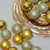 Shatterproof 4-Finish Christmas Ball Ornaments 3.25" (80mm) - Vegas Gold - 32ct - IMAGE 2