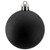 Shatterproof Matte Christmas Ball Ornaments 2.5" (60mm) - Jet Black - 60ct - IMAGE 3