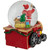 Santa Claus Musical Train Christmas Snow Globe - 6" - IMAGE 5