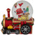 6" Santa Claus Musical Train Christmas Snow Globe - IMAGE 1