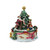 5.5" Musical Santa Claus and Christmas Tree Winter Scene Rotating Tabletop Decoration - IMAGE 1