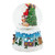 5.5" Santa Claus with Christmas Tree and Reindeer Musical Snow Globe - IMAGE 4