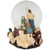 Nativity Scene Musical Christmas Snow Globe - 5.5" - IMAGE 3