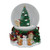 Musical and Animated Santa on Sleigh Rotating Christmas Snow Globe - 6.5" - IMAGE 2