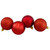 Shatterproof 4-Finish Christmas Ball Ornaments 2.5" (60mm) - Red - 60ct - IMAGE 1