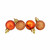 18ct Orange Shatterproof 4-Finish Christmas Ball Ornaments 1.25" (30mm) - IMAGE 4