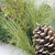 Mixed Long Needle Pine and Pine Cone Artificial Christmas Wreath - 28" - Unlit - IMAGE 2