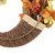 Brown and Orange Leaves and Berries Fall Harvest Wreath, 20-Inch - IMAGE 6