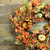 Autumn Leaves, Pumpkins and Berries Artificial Thanksgiving Wreath, 22-Inch, Unlit - IMAGE 4