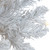 Pre-Lit Slim Flocked White Pine Artificial Christmas Tree - 7.5' - Warm White LED Lights - IMAGE 5