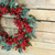 Red Berries and Two-Tone Green Leaves Artificial Christmas Wreath - 18-Inch, Unlit - IMAGE 6