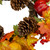 Leaves, Pine Cones and Pumpkins Artificial Fall Harvest Wreath - 20-Inch, Unlit - IMAGE 4