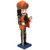 15" Orange and Green "Gone Hunting" Christmas Nutcracker in Camouflage - IMAGE 3