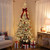 Real Touch™ Pre-Lit Slim Flocked Nordmann Fir Artificial Christmas Tree - 9' - Warm Clear LED Lights - IMAGE 3