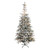 Real Touch™ Pre-Lit Slim Flocked Nordmann Fir Artificial Christmas Tree - 9' - Warm Clear LED Lights - IMAGE 2