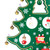 LED Lighted Tree Cut-Out with Miniature Ornaments Christmas Decoration - 11.5"