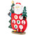 Santa Claus Cut-Out with Miniature Ornaments Christmas Decoration - 10.25" - IMAGE 4