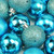 Shatterproof 4-Finish Christmas Ball Ornaments - 1.5" (40mm) - Turquoise Blue - 96ct - IMAGE 2