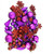 125ct Purple and Red Shatterproof 3-Finish Christmas Ornaments 5.5" (139.7mm) - IMAGE 4