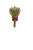 5.75" Glittered Green and Red Shatterproof Christmas Heart Lollipop Ornament - IMAGE 1