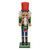 14" Green and Red Traditional Standing Drummer Christmas Nutcracker - IMAGE 1