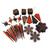 125ct Chocolate Brown and Burnt Orange Shatterproof 4-Finish Christmas Ornaments 5.5" (140mm) - IMAGE 3