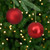 Shatterproof 4-Finish Christmas Ball Ornaments - 4" (100mm) - Red - 12ct