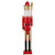 6' Giant Commercial Size Wooden Red, Black and Gold Christmas Nutcracker King with Scepter - IMAGE 4