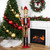 Commercial Size Christmas Nutcracker King with Scepter - 6' - Red, Black and Gold - IMAGE 2