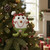9" Red and Green Glittered Shatterproof Gingerbread Boy Christmas Ornament - IMAGE 3