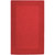 7.5' x 9.5' Solid Cherry Red Hand Loomed Rectangle Wool Area Throw Rug - IMAGE 1