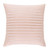 22" Pink and Gold Contemporary Square Throw Pillow - Down Filler - IMAGE 1