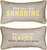 16" Yellow and Gray "You Are My Sunshine" Rectangular Decorative Throw Pillow - IMAGE 1