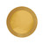 Club Pack of 96 Gold Disposable Round Placemats 14" - IMAGE 1