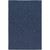 5' x 7.5' Blue Hand Loomed Rectangular Wool Area Throw Rug - IMAGE 1