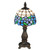 12.5" Daisy Hand Crafted Glass Tiffany-Style Table Lamp - IMAGE 1