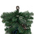 28" Mixed Pine and Blueberries Artificial Christmas Teardrop Swag - Unlit - IMAGE 5