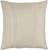 20" Antique White and Beige Woven Throw Pillow - IMAGE 1